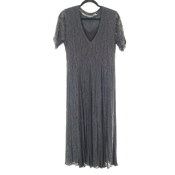 Nostalgia Sheer Lace Dress Womens S Black Gypsy Witchy Dark Feminine Whimsigoth